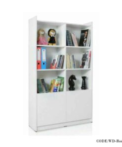 کتابخانه چوبی سه طبقه مدل روناک بزرگ