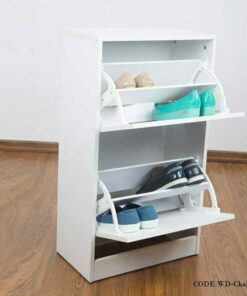 جاکفشی چوبی دو درب مدل چلیپا