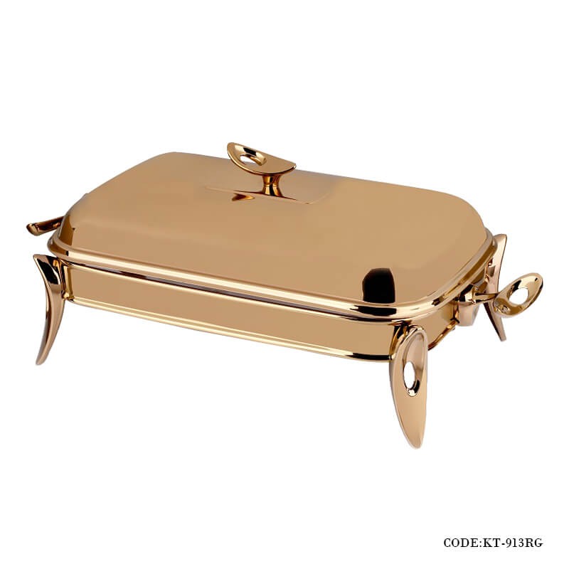 سوفله خوری استیل taksteel سری loop مدل 913RG رزگلد