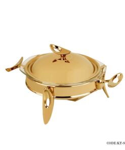 سوفله طلایی تک استیل سری loop مدل 916G طلایی