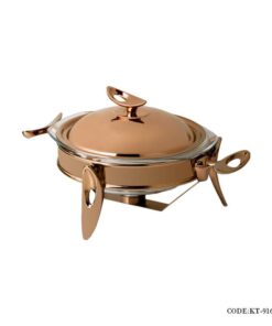 سوفله خوری استیل taksteel سری loop مدل 916RG رز گلد