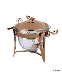 سوپ خوری استیل رز گلد سری loop مدل 915RG