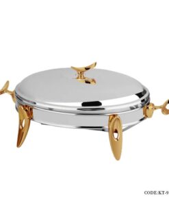 سوفله خوری استیل سری loop مدل 918D سیلور-طلایی