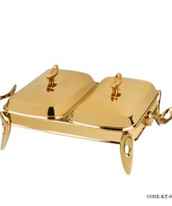 سوفله خوری دوقلو تک استیل سری loop مدل 914G طلایی