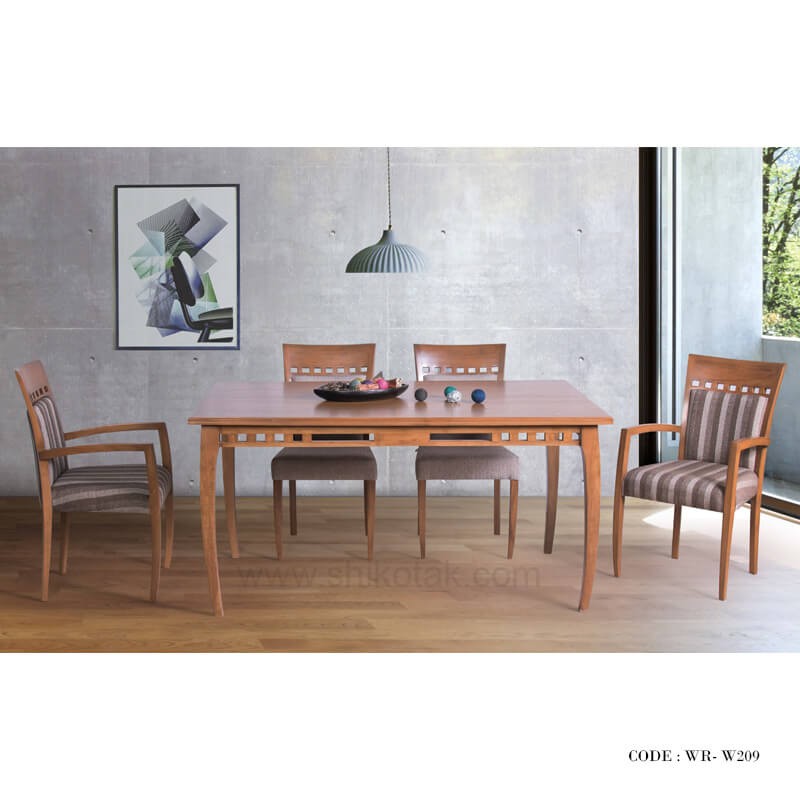 سرویس شش نفره ناهار خوری طرح مشبک