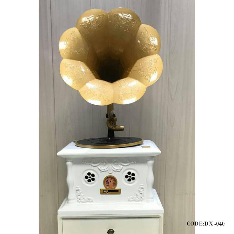 گرامافون رومیزی مدل 040 سفید