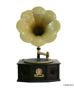 گرامافون رومیزی مدل 060 قهوه ای تیره