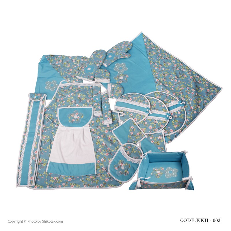 ست کامل سرویس آشپزخانه پارچه ای مدل 003