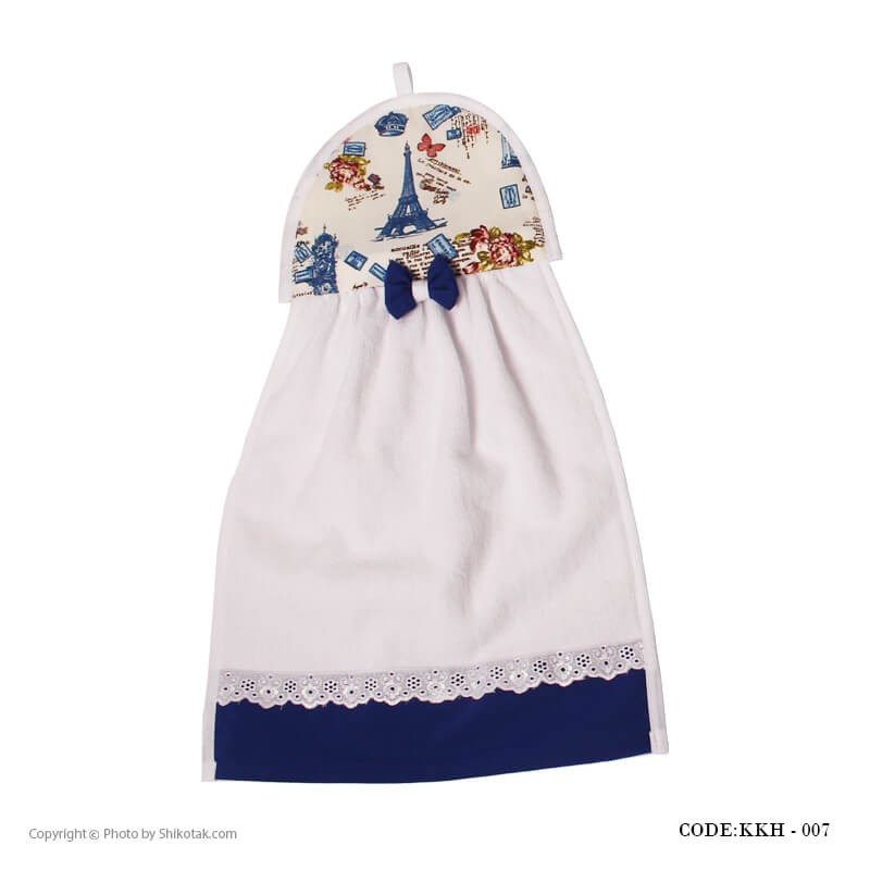 سرویس آشپزخانه پارچه ای طرح ایفل مدل007