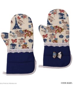 سرویس آشپزخانه پارچه ای طرح ایفل مدل007