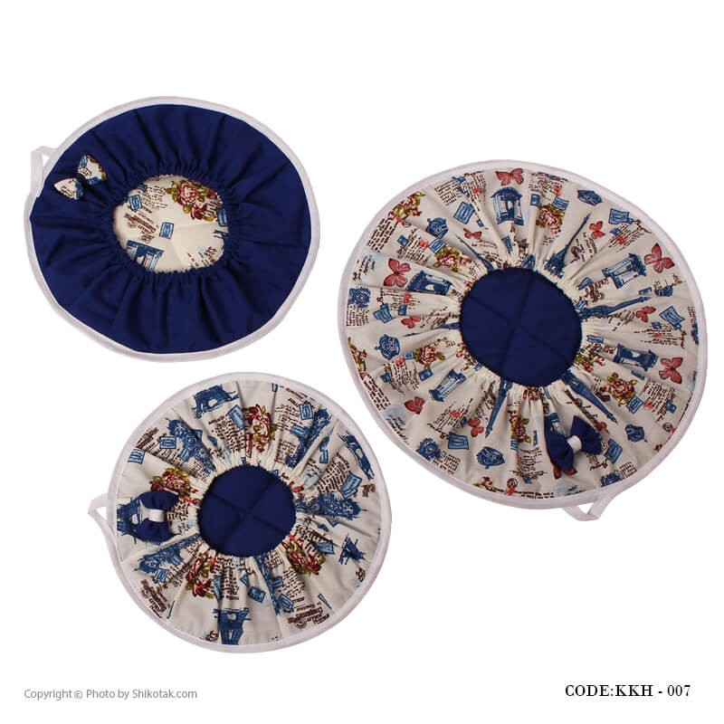 سرویس آشپزخانه پارچه ای طرح ایفل مدل007