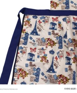 پیش بند پارچه ای طرح ایفل مدل 008