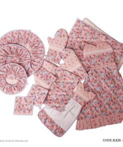 ست کامل سرویس پارچه ای آشپزخانه مدل 015