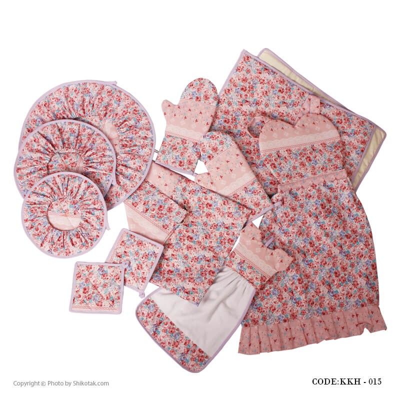 ست کامل سرویس پارچه ای آشپزخانه مدل 015