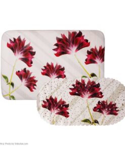 ست دو عددی پادری حمام طرح میخک