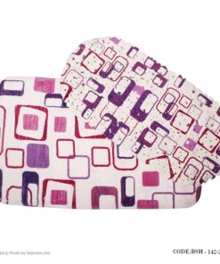 ست پادری دوتایی طرح کاشی صورتی