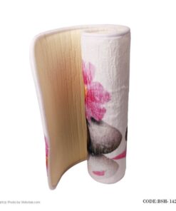 پادری نرم مدل گل صورتی