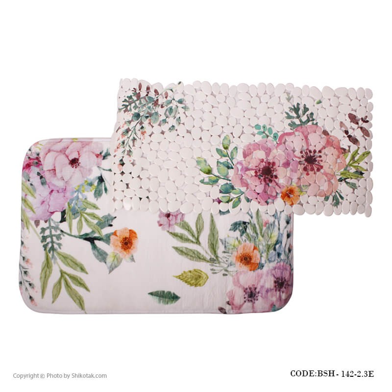 ست پادری دو تایی مدل آبرنگی