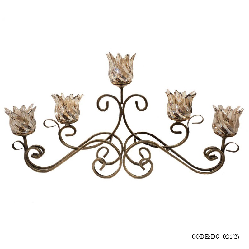 جاشمعی مدرن 5شعله مدل 024-2