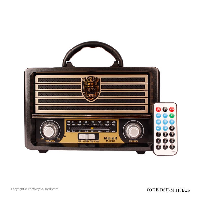 رادیو طرح قدیمی مدل M113BT-B