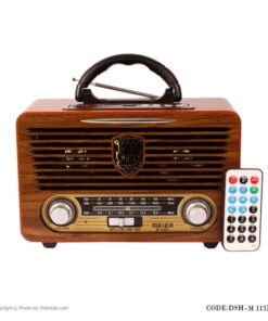 رادیو قهوه ای کلاسیک مدل M115BT-B