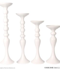 شمعدان سفید طرح ایکیا چهار سایز