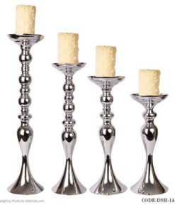 شمعدان سیلور طرح ایکیا چهار سایز