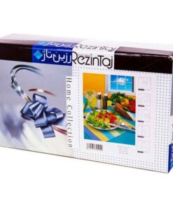 نیم ست آشپزخانه طرح اسپرید آبی