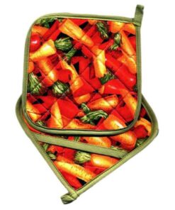 ست آشپزخانه پارچه ای 22 تکه طرح هویج