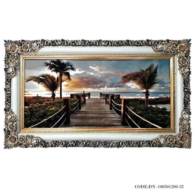 تابلوفرش 1200 شانه طرح ساحل