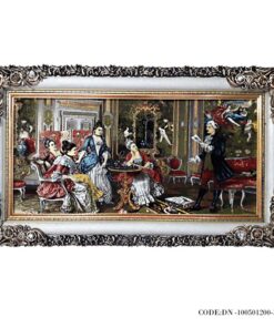 تابلوفرش کلاسیک طرح شاعر جوان