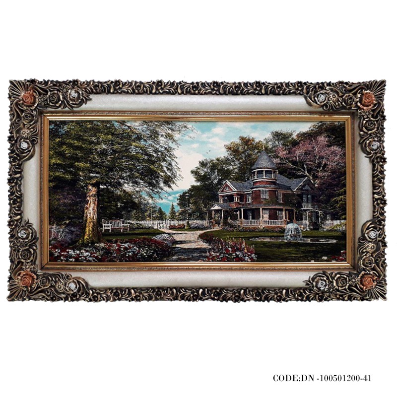 تابلوفرش منظره طرح فواره