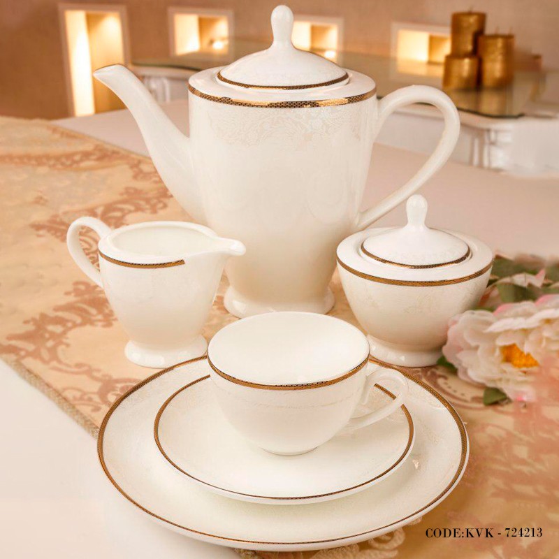 سرویس چینی طرحدار 18نفره 142پارچه مدل سرو