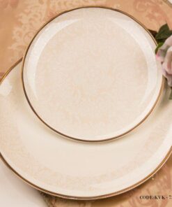 سرویس چینی طرحدار 18نفره 142پارچه مدل سرو