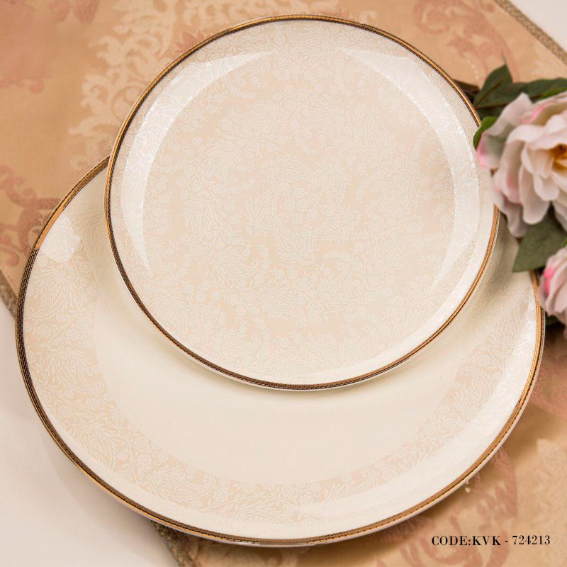 سرویس چینی طرحدار 18نفره 142پارچه مدل سرو