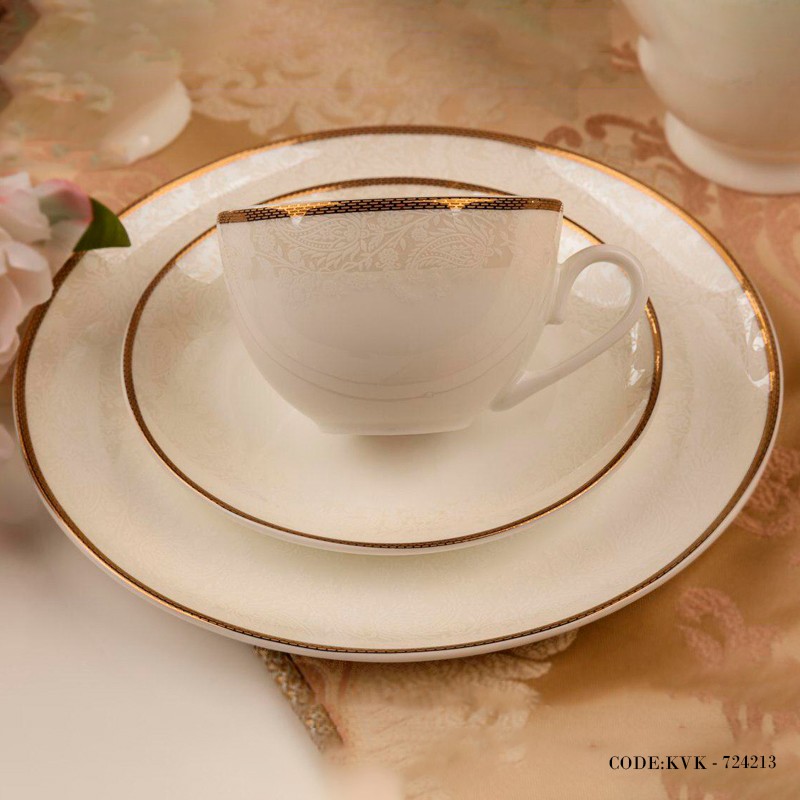 سرویس چینی طرحدار 18نفره 142پارچه مدل سرو