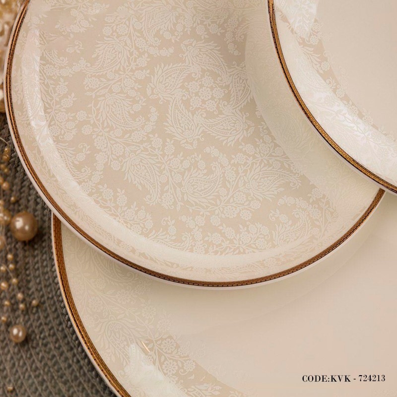 سرویس چینی طرحدار 18نفره 142پارچه مدل سرو