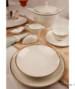 سرویس چینی طرحدار 18نفره 142پارچه مدل سرو