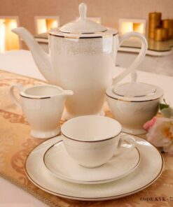 سرویس چینی غذاخوری 18نفره 142پارچه مدل نارون