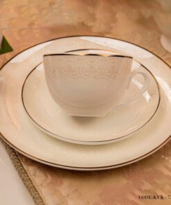 سرویس چینی غذاخوری 18نفره 142پارچه مدل نارون