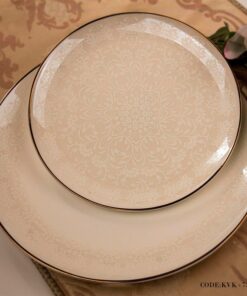 سرویس چینی غذاخوری 18نفره 142پارچه مدل نارون