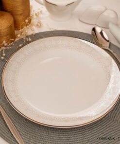 سرویس چینی غذاخوری 18نفره 142پارچه مدل نارون