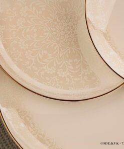 سرویس چینی غذاخوری 18نفره 142پارچه مدل نارون