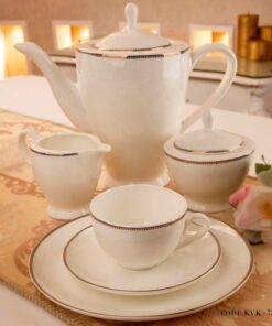 سرویس چینی غذاخوری 142پارچه 18 نفره مدل سپیدار