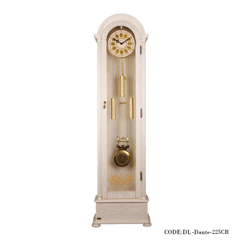 ساعت کنار سالنی کلاسیک مدل DANTE رنگ کرم
