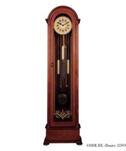 ساعت ایستاده چوبی مدل DANTE رنگ فندقی