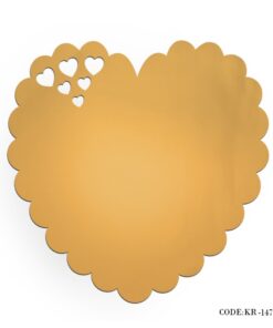 ست 2 نفره زیر بشقابی قلبی سری 147