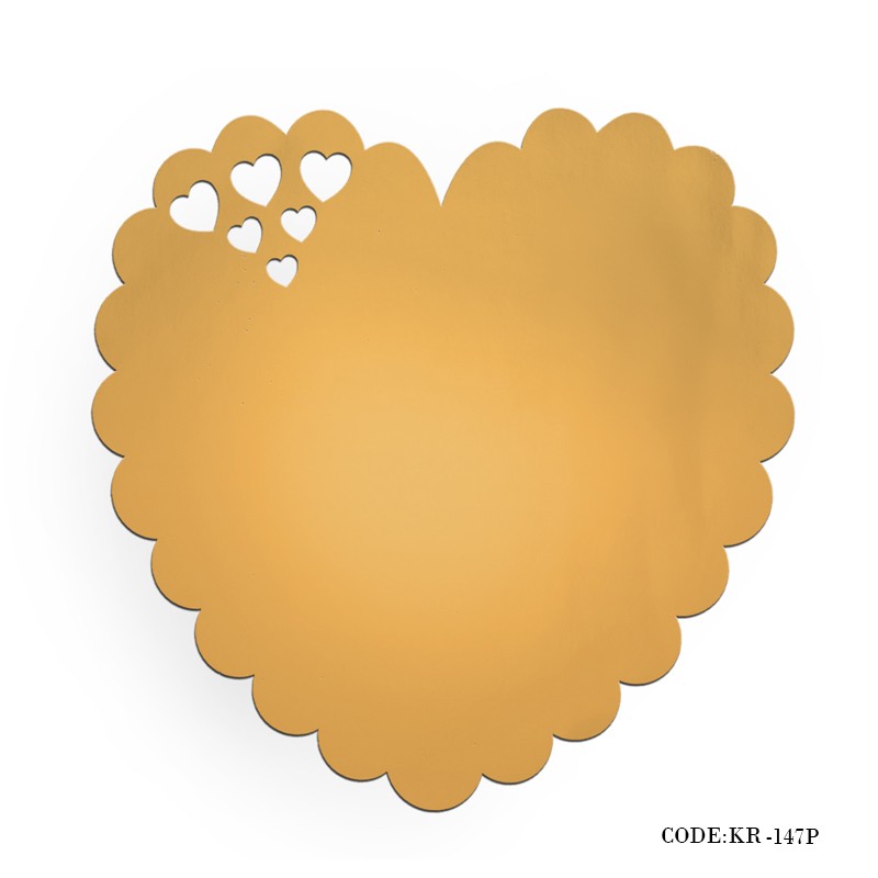 ست 2 نفره زیر بشقابی قلبی سری 147