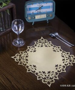 ست 2 عددی زیر بشقابی مربع رومادون سری 143