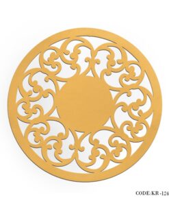 سرویس 2 عددی زیر بشقابی گرد رومادون سری 124